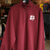 Summit Point Embroidered 1/4-Zip Fleece Sweatshirt