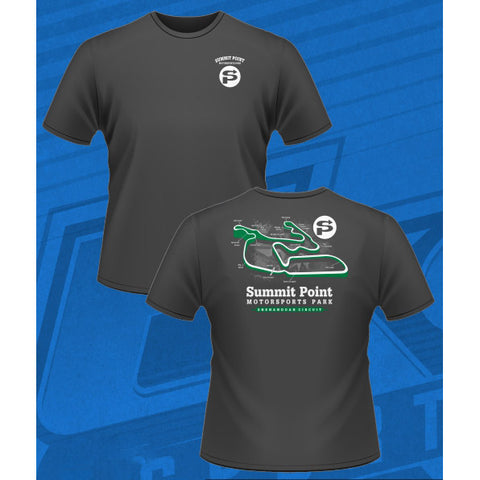 Shenandoah Circuit 3D Track Map Tee