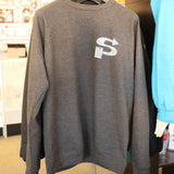 Weathered Track Map Crew Sweatshirt