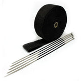 Exhaust Wrap with SS Ties