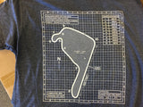 Summit Point Blueprint Track Map Tee